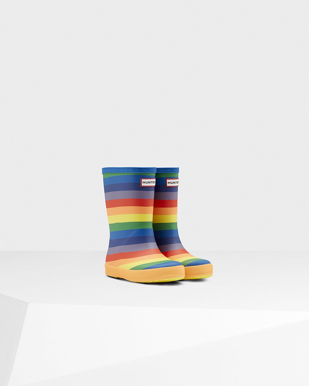 Bottes de Pluie Hunter Original First Classic Rainbow Enfant Multicolore TKFRGME-70